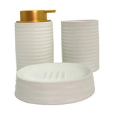 Juego  de baño 3pz 300ml 21.5x19x9c